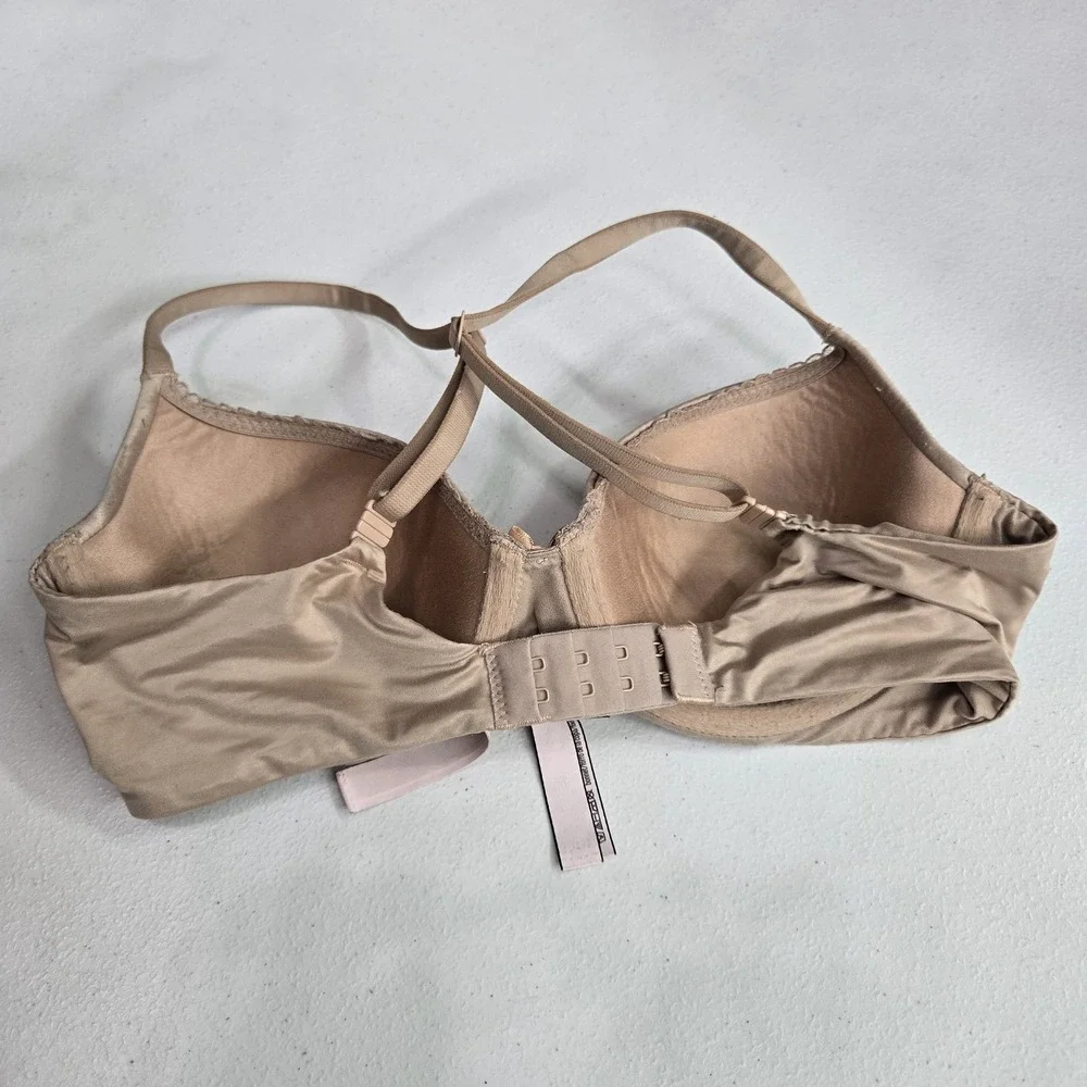 Victoria's Secret Women‎ Bra 32D Beige Body By Lined Demi T Shirt Underwired
